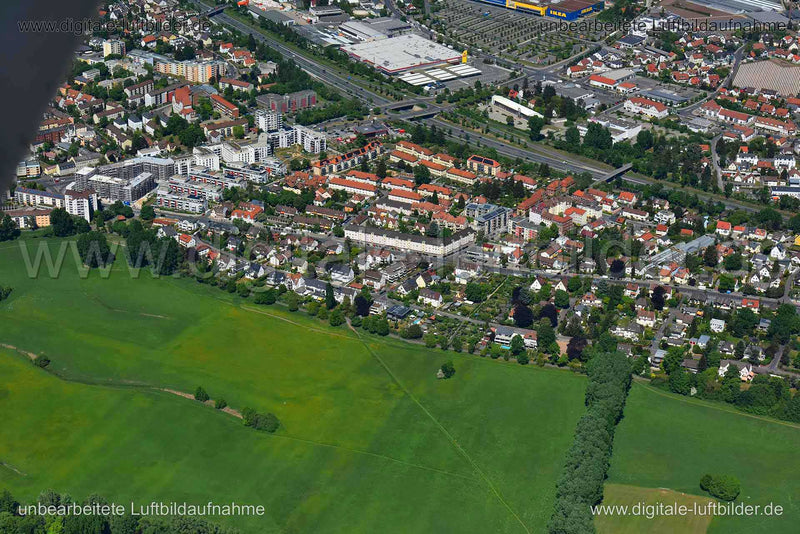 Luftaufnahme Kutzerstraße in Fürth | Mittelfranken, Bayern