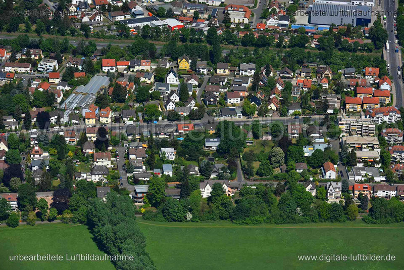 Luftaufnahme Kutzerstraße in Fürth | Mittelfranken, Bayern