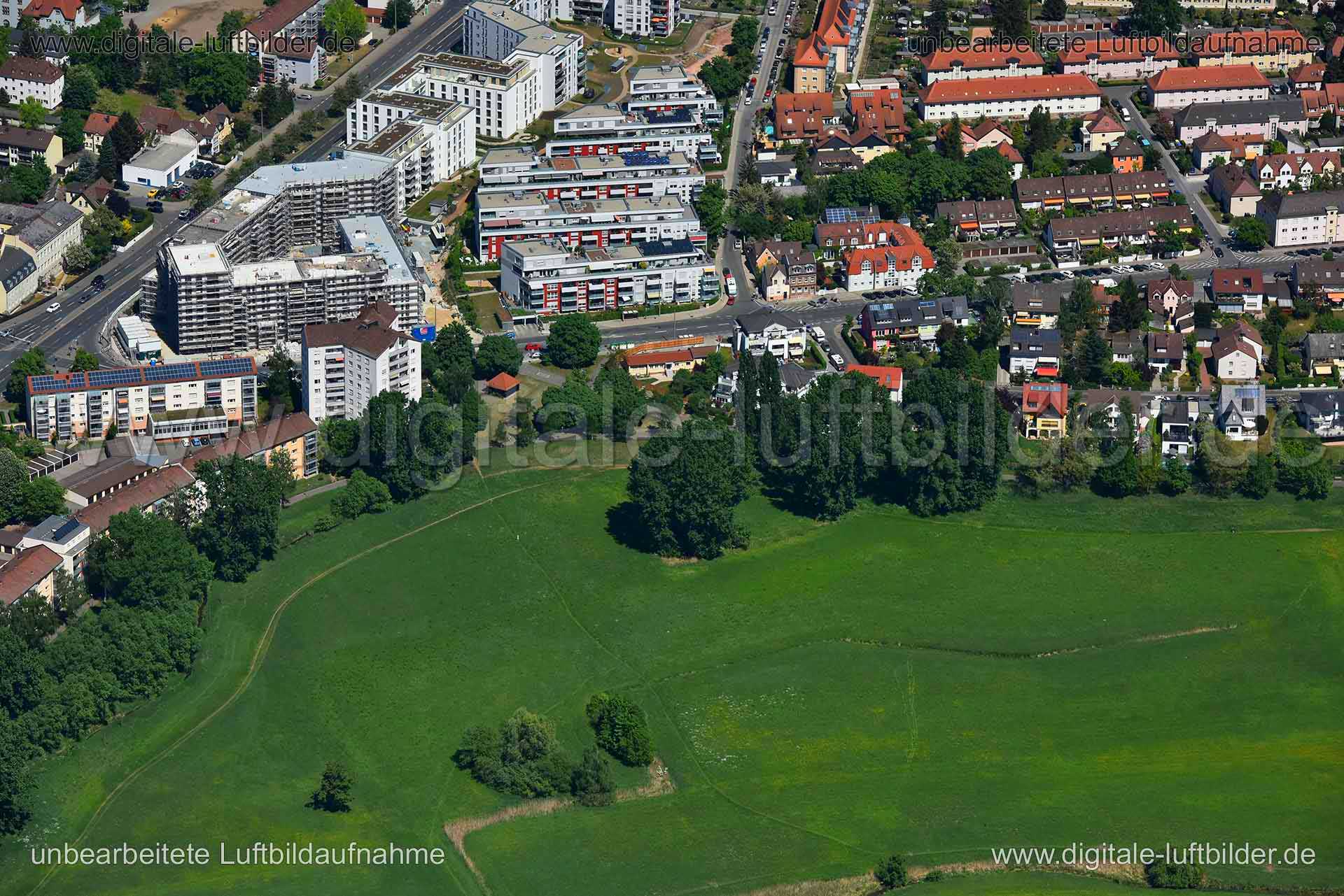 Luftaufnahme Kutzerstraße in Fürth | Mittelfranken, Bayern