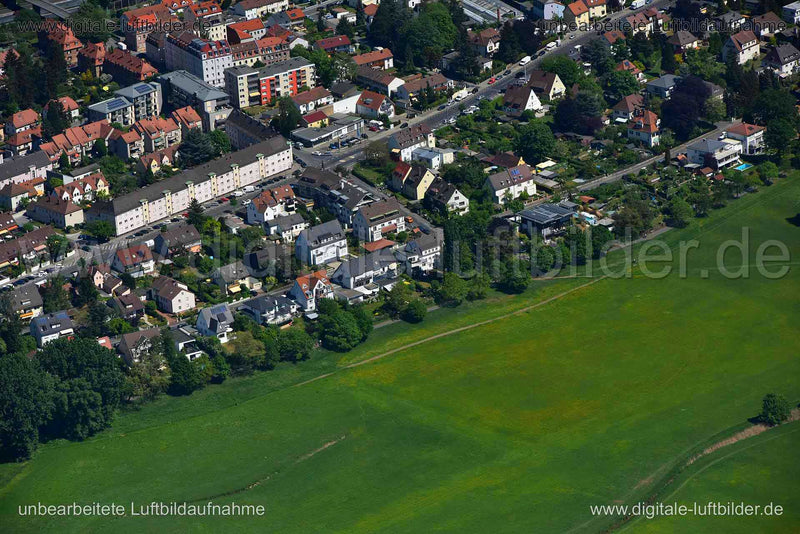 Luftaufnahme Kutzerstraße in Fürth | Mittelfranken, Bayern