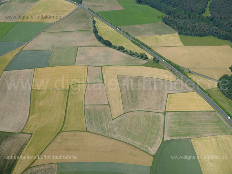 Luftaufnahme Landwirtschaft bei Bertelsdorf in Fürth | Mittelfranken, Bayern