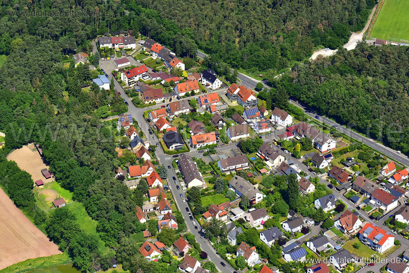 Luftaufnahme Mannhof in Fürth | Mittelfranken, Bayern