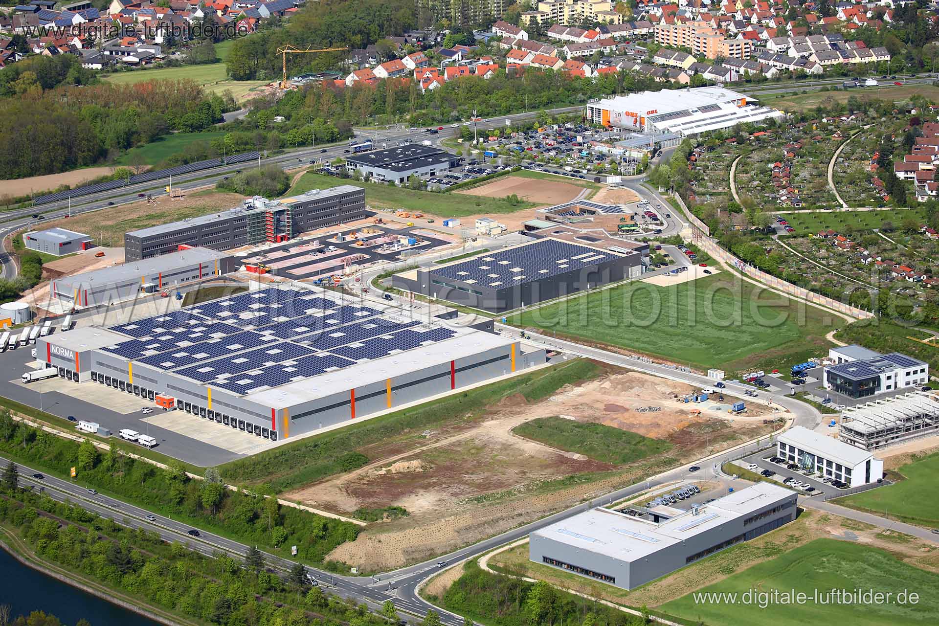 Luftaufnahme Norma in Fürth | Mittelfranken, Bayern