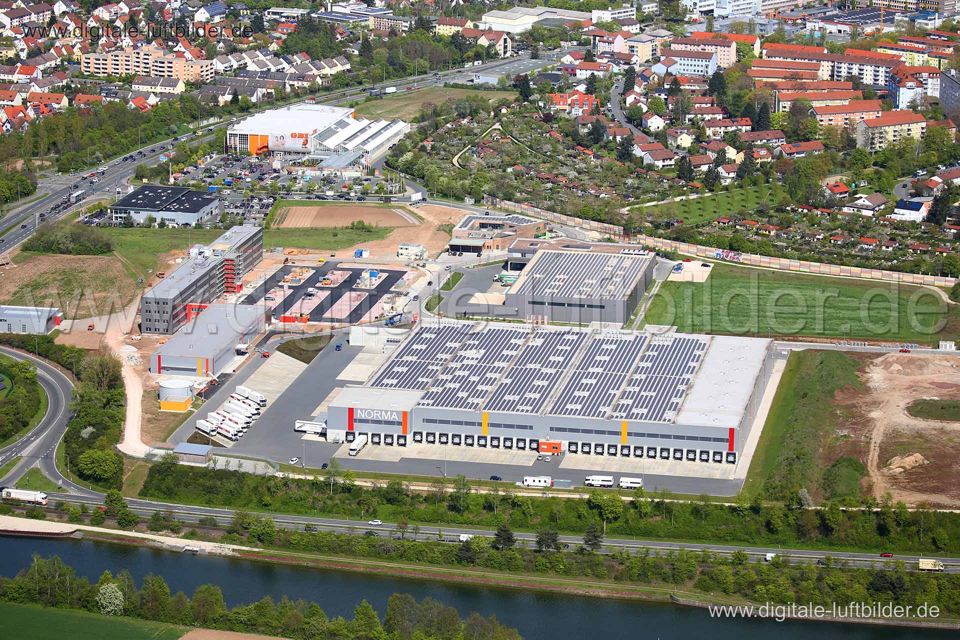 Luftaufnahme Norma in Fürth | Mittelfranken, Bayern