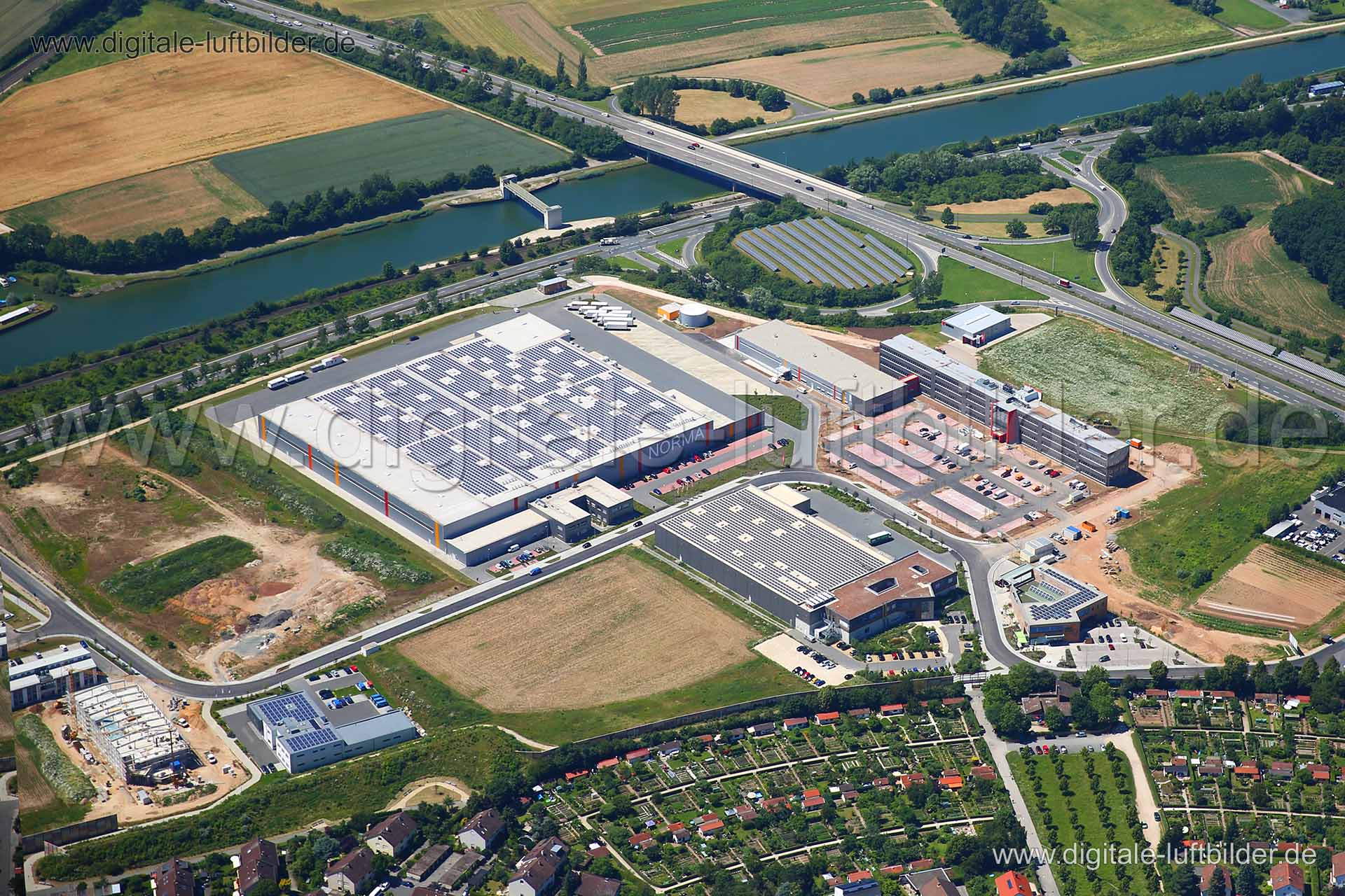 Luftaufnahme Norma in Fürth | Mittelfranken, Bayern