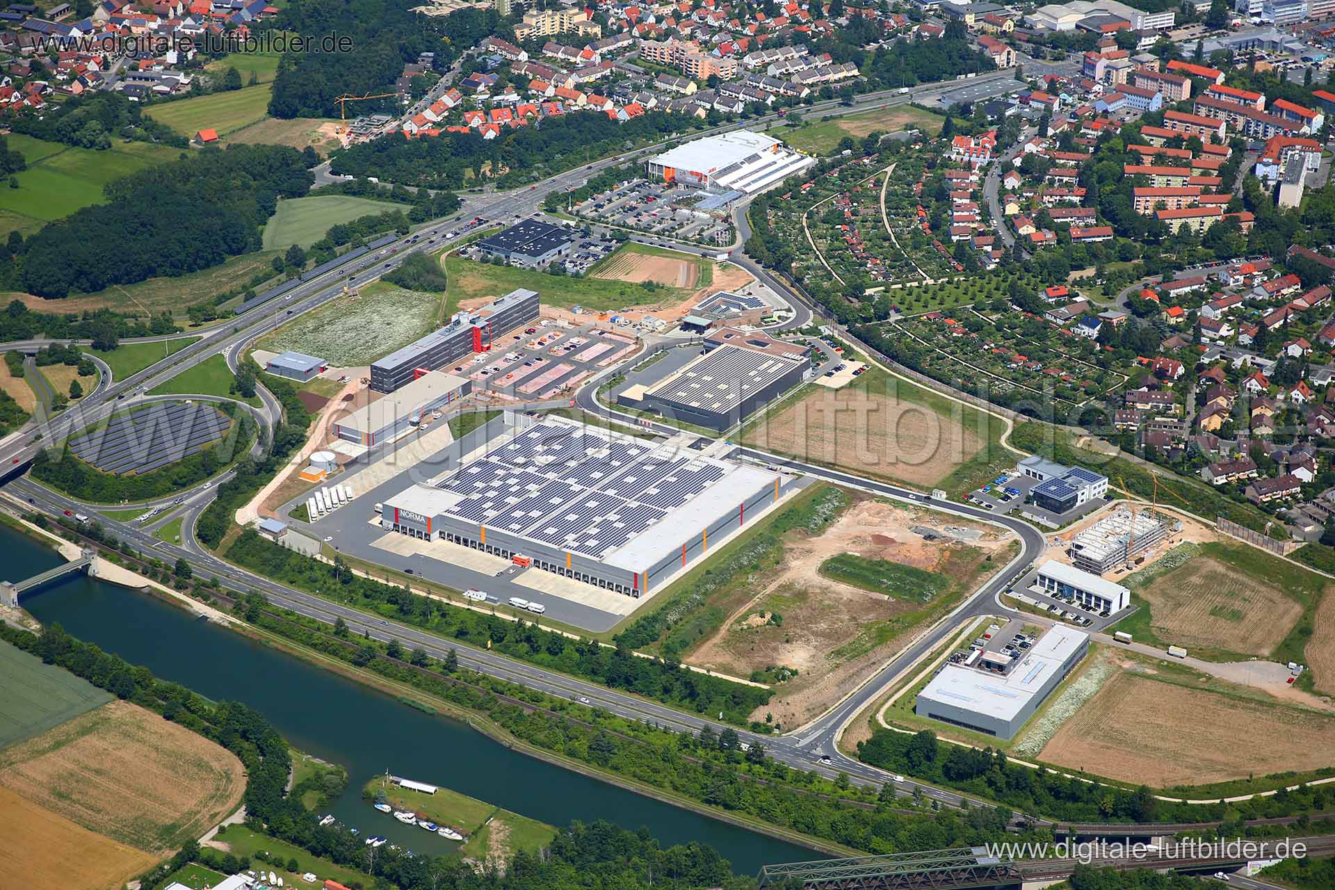 Luftaufnahme Norma in Fürth | Mittelfranken, Bayern