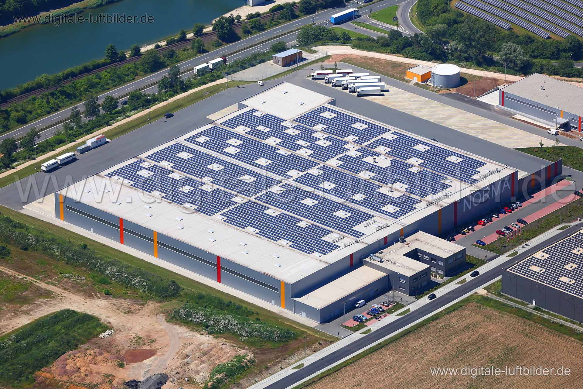 Luftaufnahme Norma in Fürth | Mittelfranken, Bayern