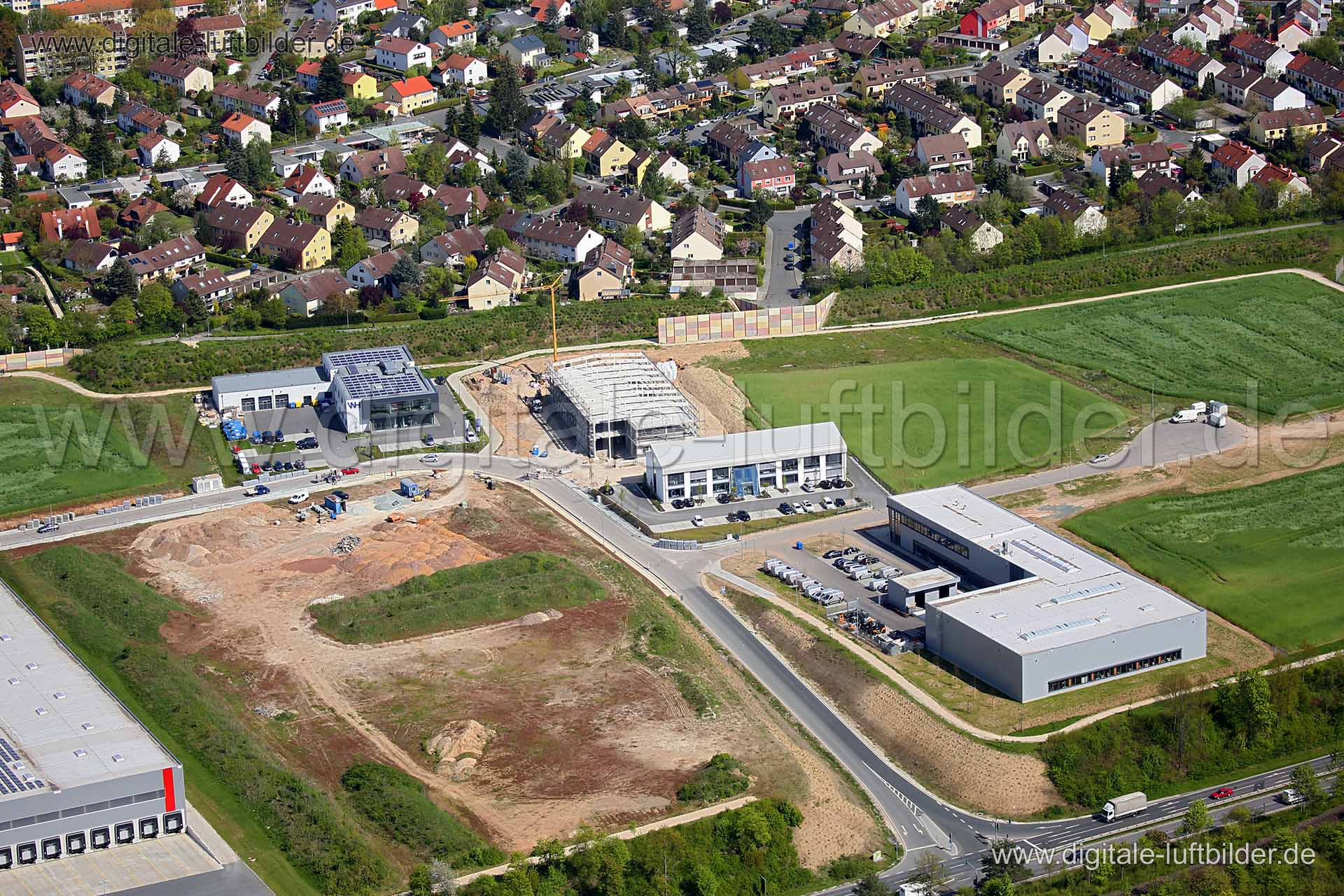 Luftaufnahme Norma Lager in Fürth | Mittelfranken, Bayern