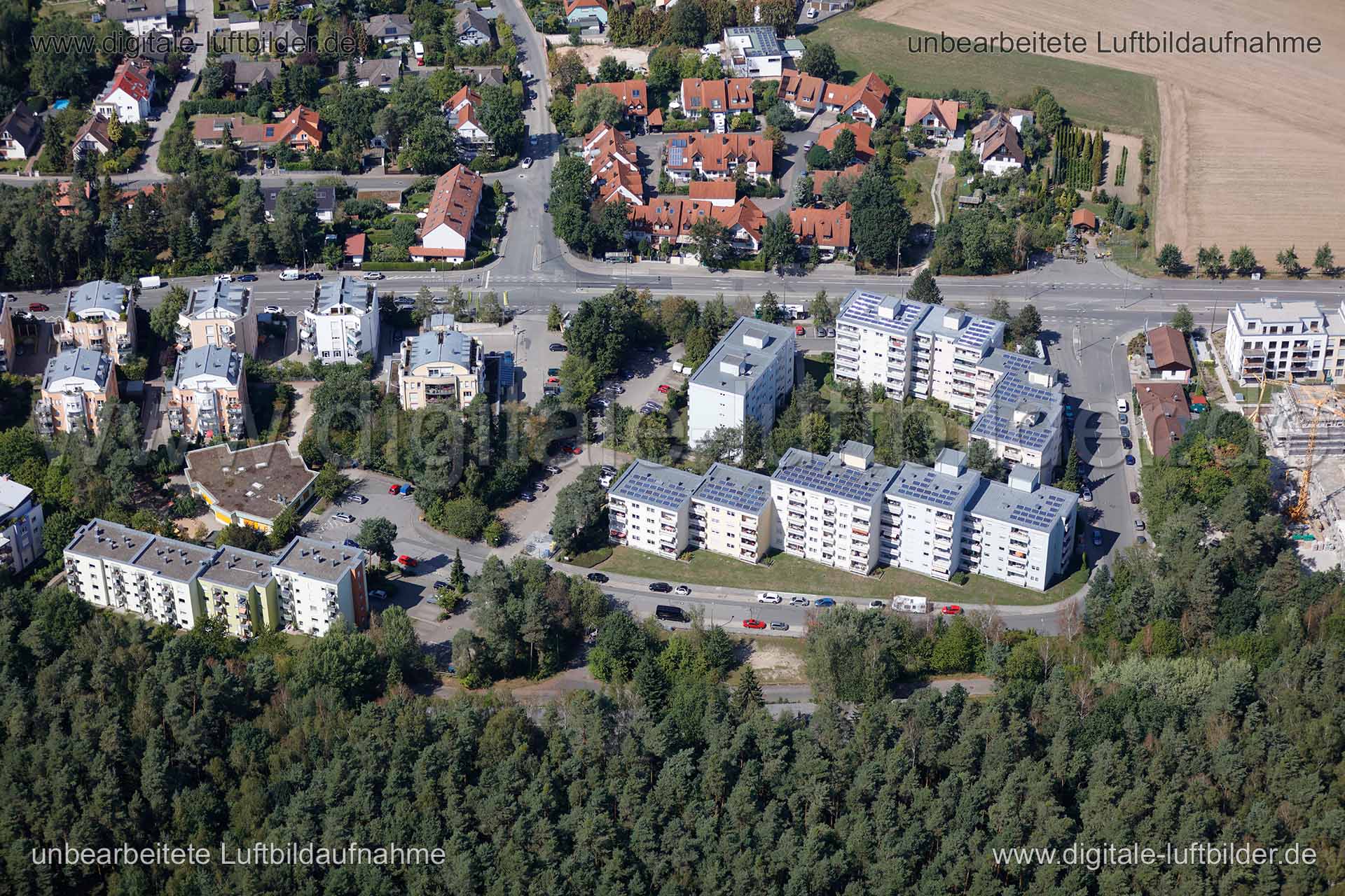 Luftaufnahme Oberfürberg in Fürth | Mittelfranken, Bayern