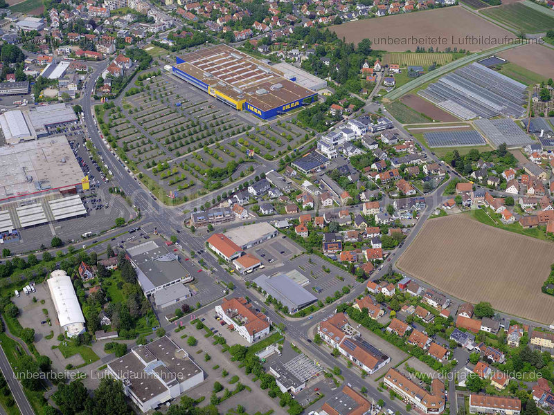 Luftaufnahme Poppenreuth in Fürth | Mittelfranken, Bayern