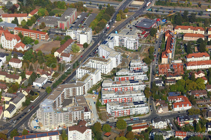 Luftaufnahme Poppenreuther Straße in Fürth | Mittelfranken, Bayern