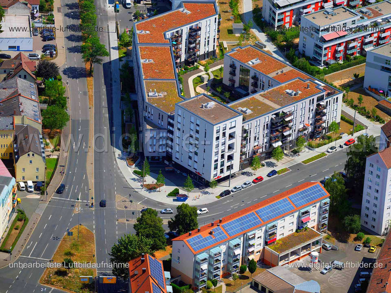 Luftaufnahme Poppenreuther Straße in Fürth | Mittelfranken, Bayern