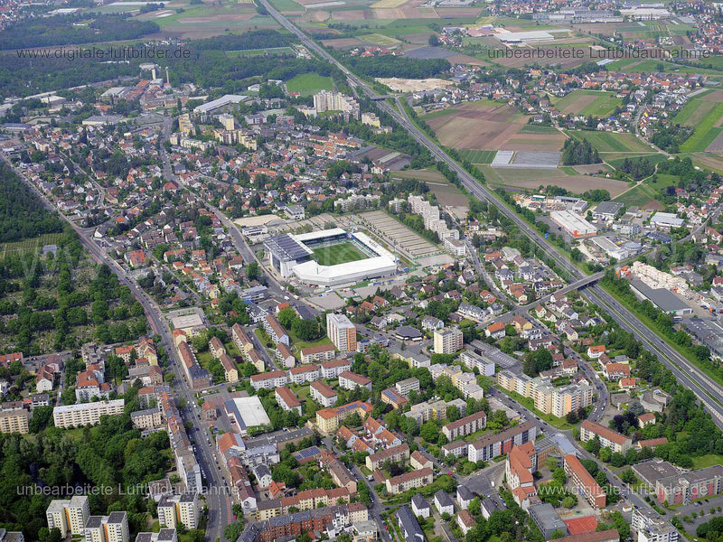 Luftaufnahme Ronhof in Fürth | Mittelfranken, Bayern
