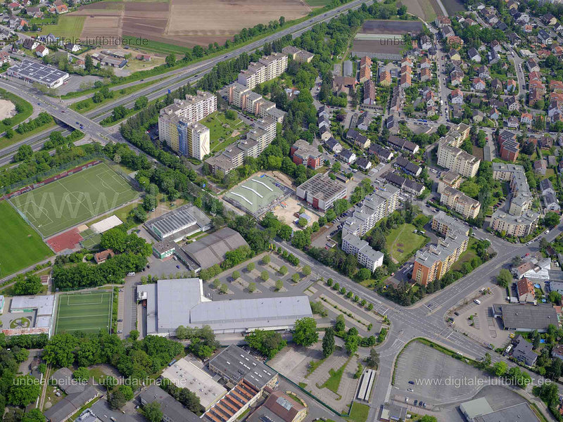Luftaufnahme Ronhof in Fürth | Mittelfranken, Bayern