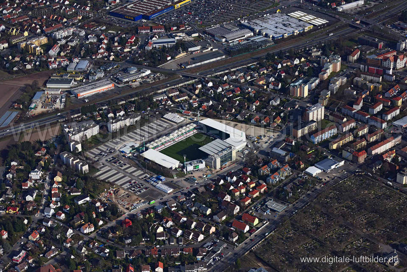 Luftaufnahme Ronhof in Fürth | Mittelfranken, Bayern