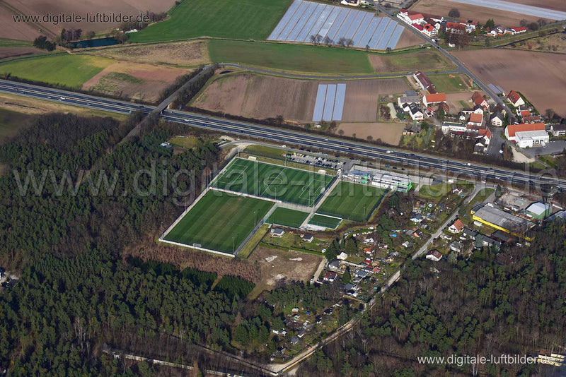 Luftaufnahme Ronhof in Fürth | Mittelfranken, Bayern