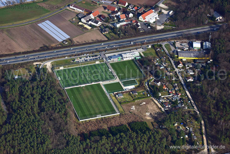 Luftaufnahme Ronhof in Fürth | Mittelfranken, Bayern