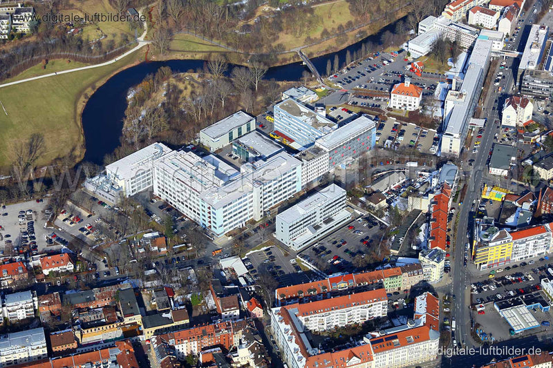 Luftaufnahme Rundfunkmuseum in Fürth | Mittelfranken, Bayern