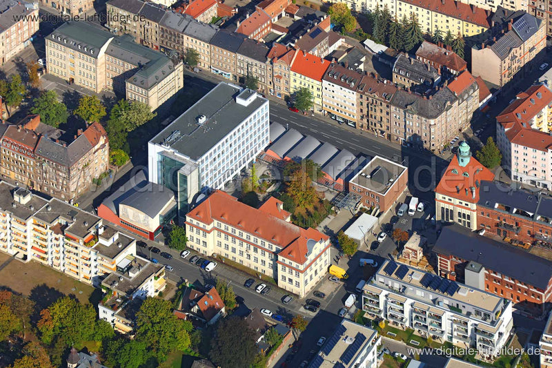 Luftaufnahme Schwabacher Straße in Fürth | Mittelfranken, Bayern