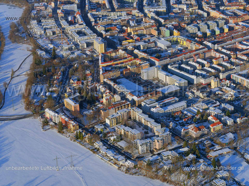 Luftaufnahme Schwabacher Straße in Fürth | Mittelfranken, Bayern