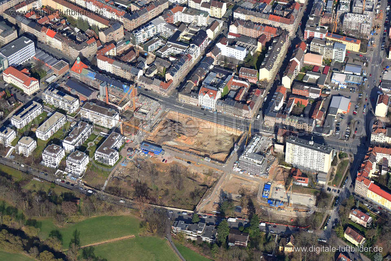 Luftaufnahme Schwabacher Straße in Fürth | Mittelfranken, Bayern