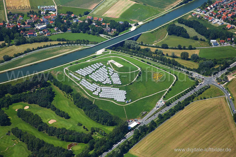 Luftaufnahme Solarberg in Fürth | Mittelfranken, Bayern