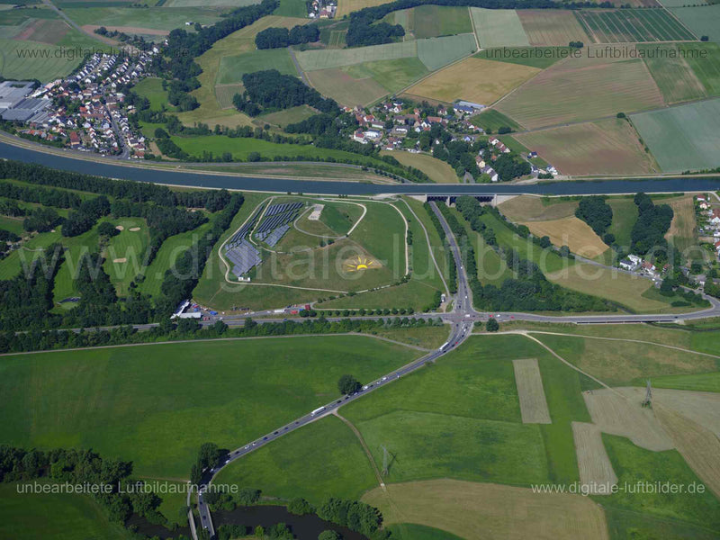 Luftaufnahme Solarberg in Fürth | Mittelfranken, Bayern