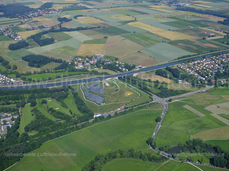 Luftaufnahme Solarberg in Fürth | Mittelfranken, Bayern