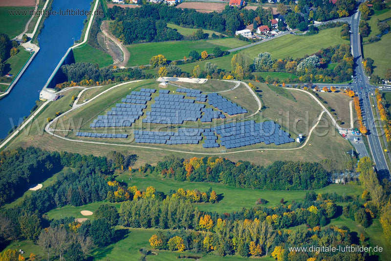 Luftaufnahme Solarberg in Fürth | Mittelfranken, Bayern