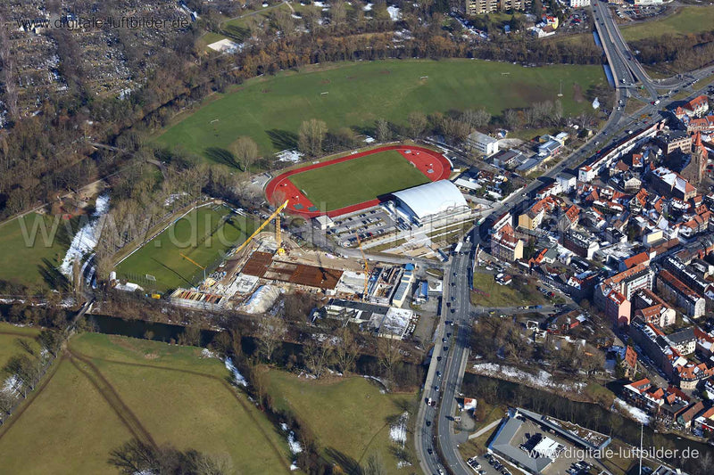 Luftaufnahme Sportanlage in Fürth | Mittelfranken, Bayern