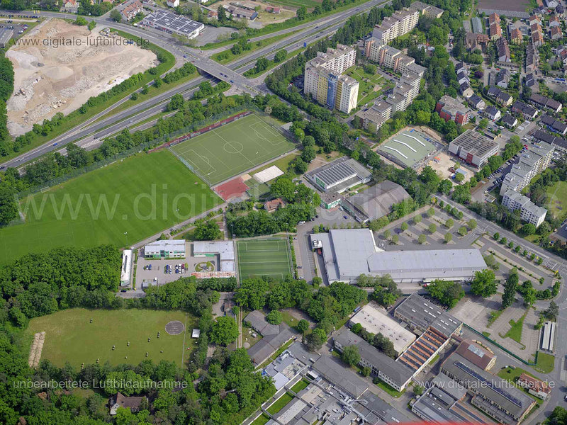 Luftaufnahme Sportzentrum Kleeblatt in Fürth | Mittelfranken, Bayern