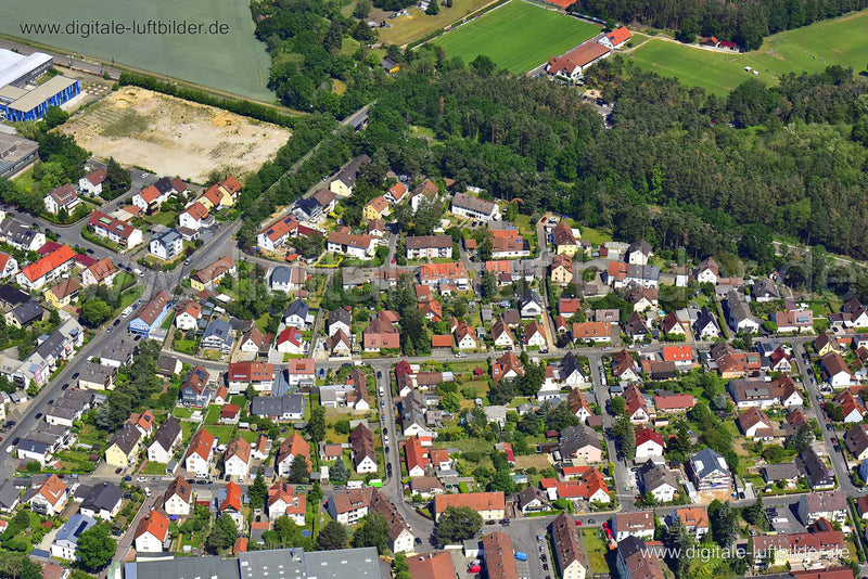 Luftaufnahme Stadeln in Fürth | Mittelfranken, Bayern