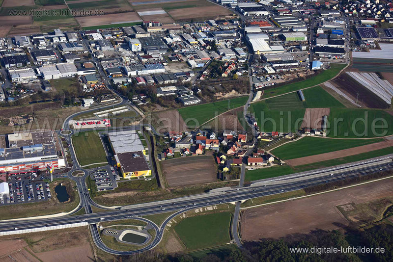 Luftaufnahme Steinach in Fürth | Mittelfranken, Bayern