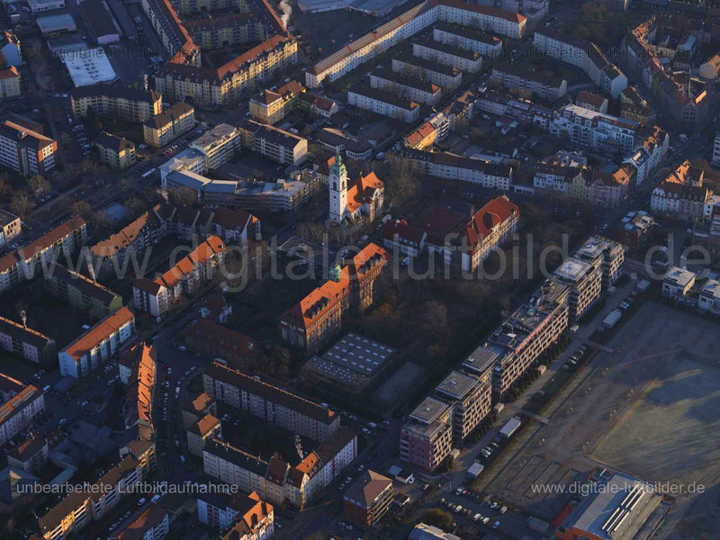 Luftaufnahme Südstadt Fürth in Fürth | Mittelfranken, Bayern
