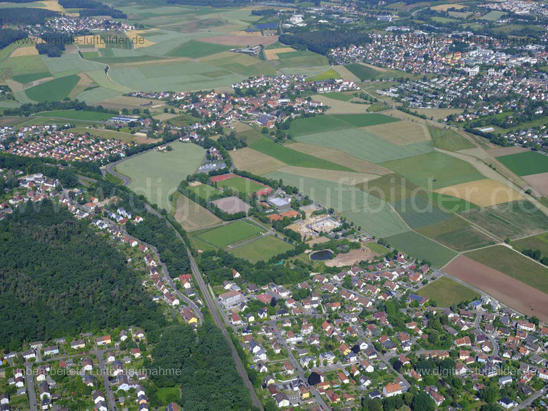 Luftaufnahme Unterasbach in Fürth | Mittelfranken, Bayern