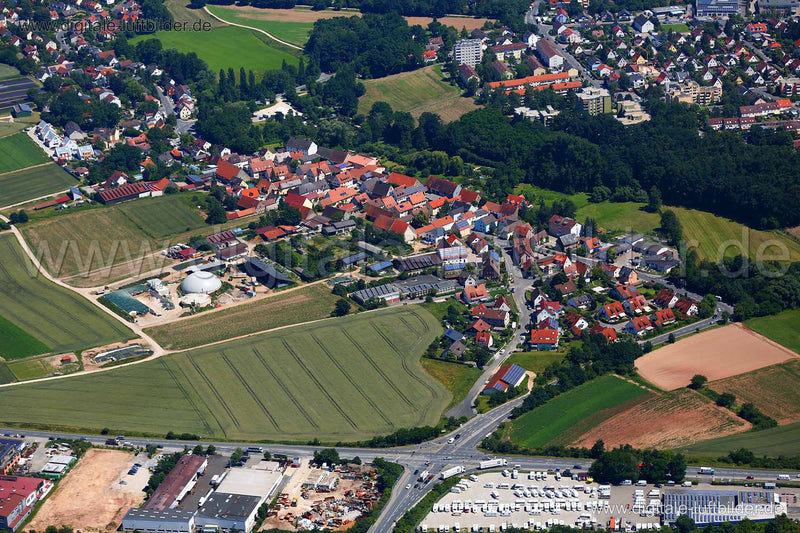 Luftaufnahme Unterfarrnbach in Fürth | Mittelfranken, Bayern