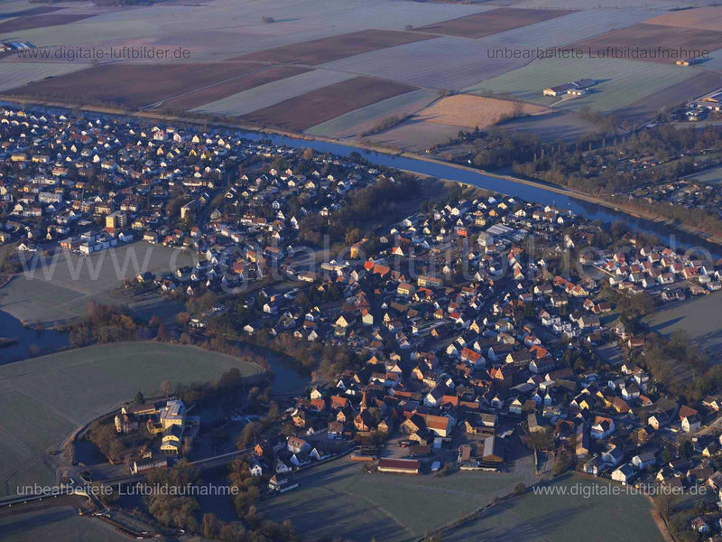 Luftaufnahme unten links in Fürth | Mittelfranken, Bayern