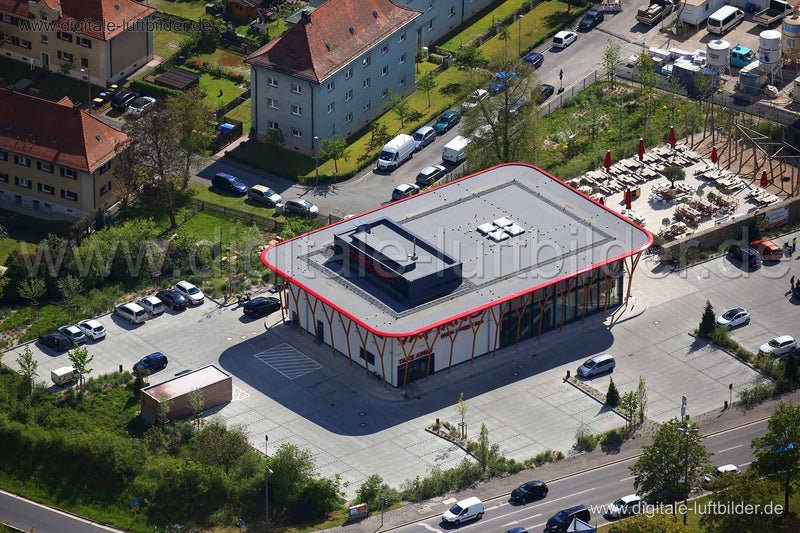 Luftaufnahme Vapiano in Fürth | Mittelfranken, Bayern