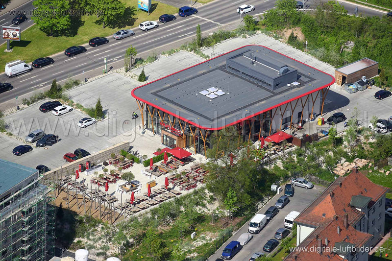 Luftaufnahme Vapiano in Fürth | Mittelfranken, Bayern