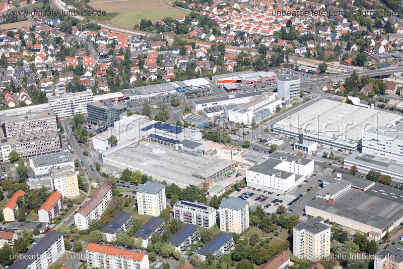 Luftaufnahme Würzburger Straße in Fürth | Mittelfranken, Bayern