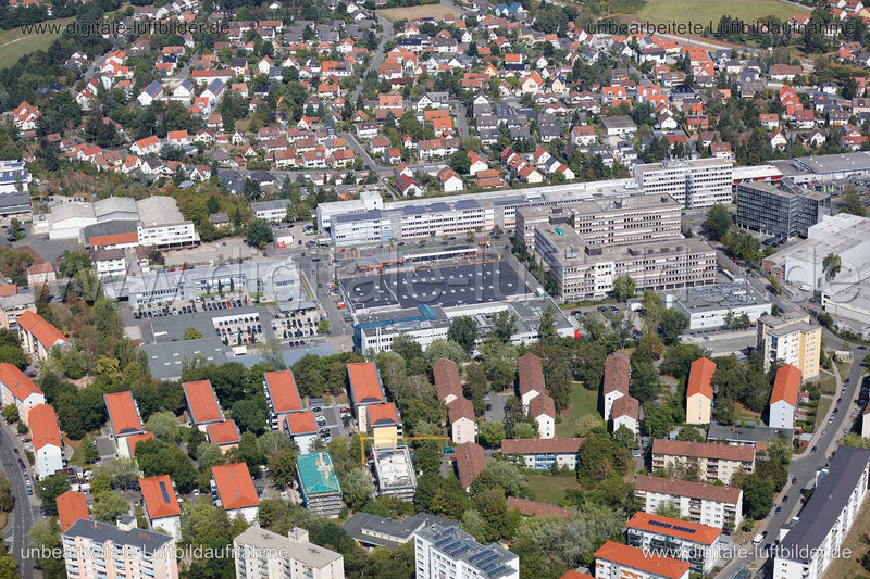 Luftaufnahme Würzburger Straße in Fürth | Mittelfranken, Bayern