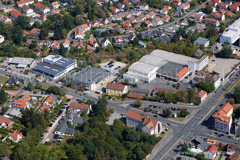 Luftaufnahme Würzburger Straße in Fürth | Mittelfranken, Bayern