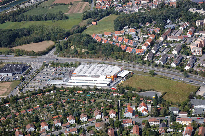 Luftaufnahme Würzburger Straße in Fürth | Mittelfranken, Bayern