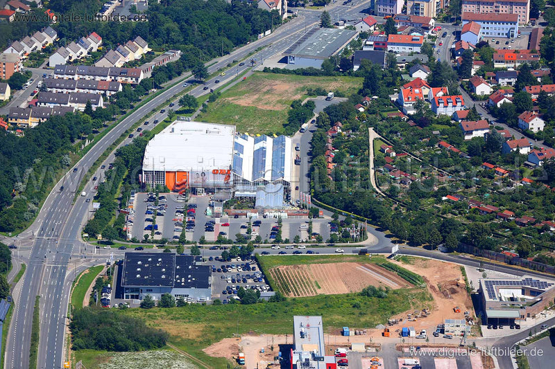Luftaufnahme Würzburger Straße in Fürth | Mittelfranken, Bayern