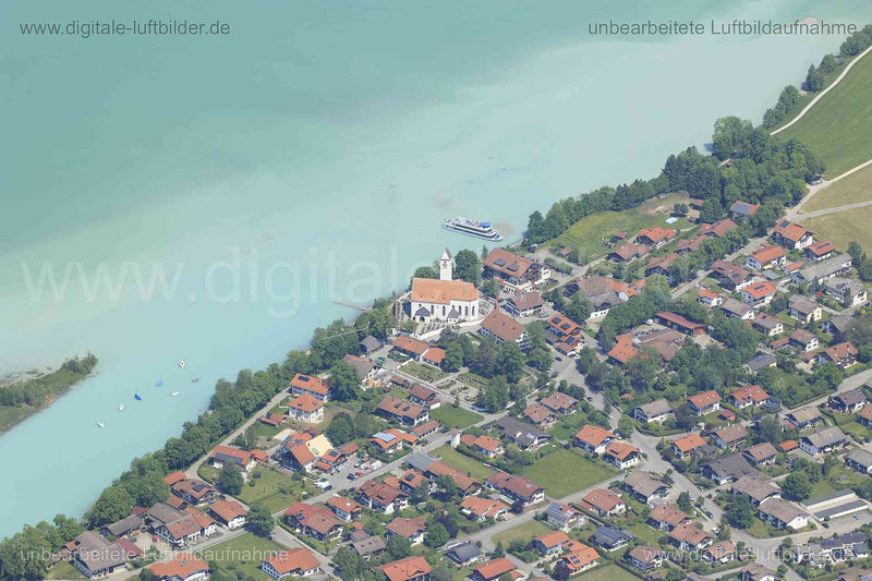 Luftaufnahme Schwangau in Füssen | Oberbayern, Bayern