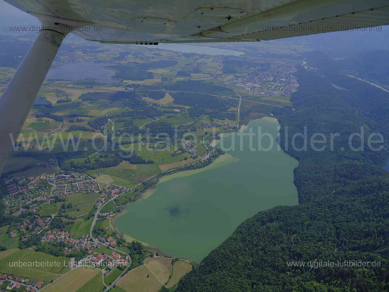 Luftaufnahme Weißensee in Füssen | Schwaben, Bayern