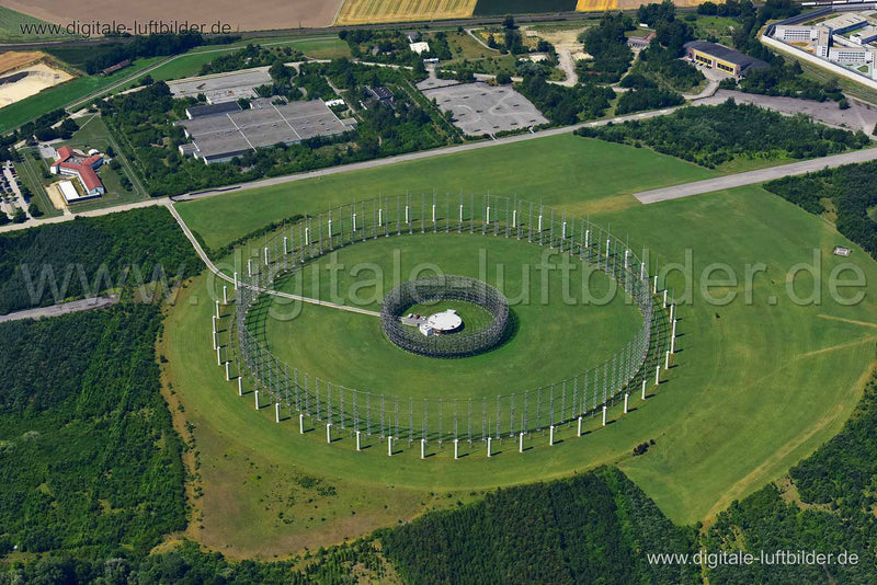 Luftaufnahme Wullenwever-Antennenanlage in Gablingen | Schwaben, Bayern