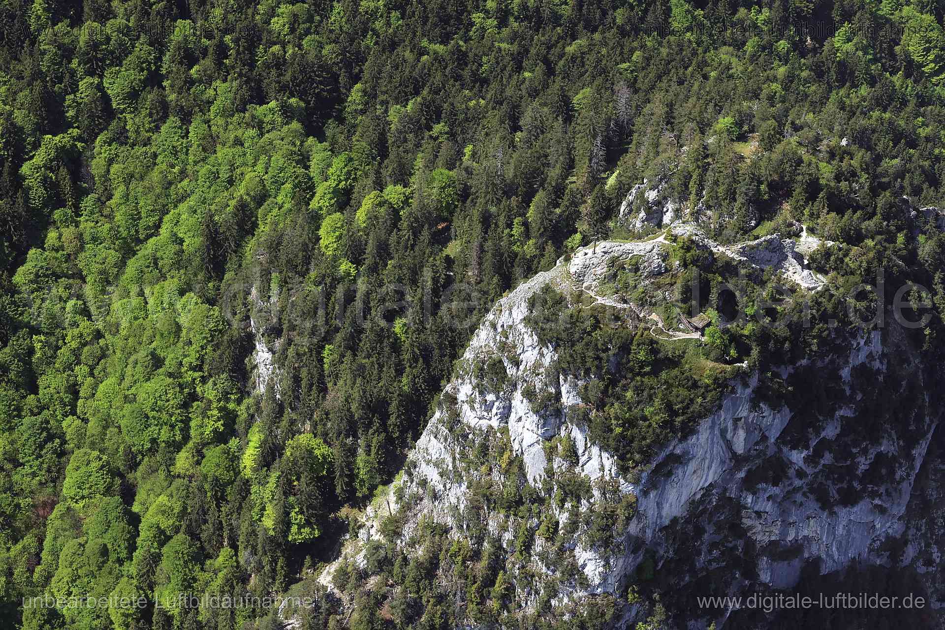 Luftaufnahme Alpengipfel in Garmisch-Partenkirchen | Oberbayern, Bayern