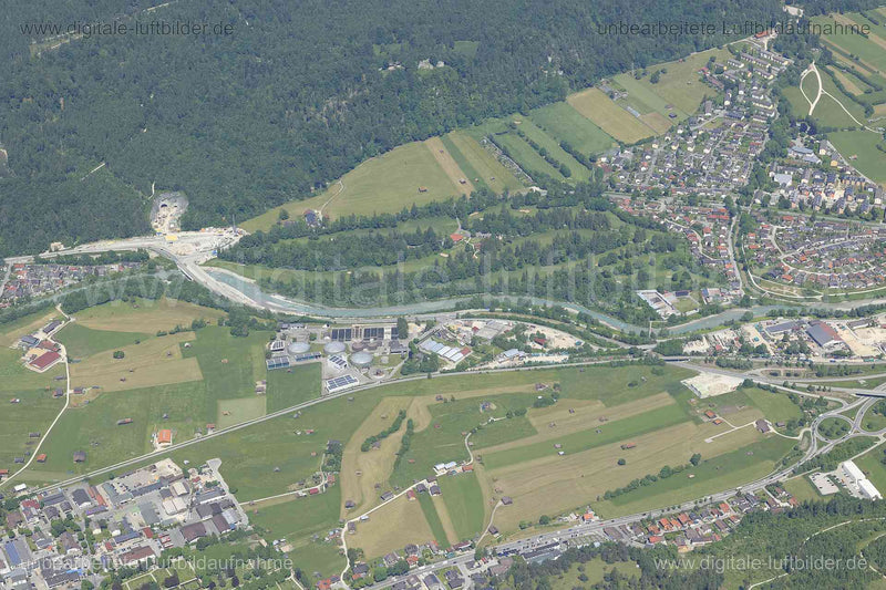 Luftaufnahme Garmisch-Partenkirchen in Garmisch-Partenkirchen | Oberbayern, Bayern