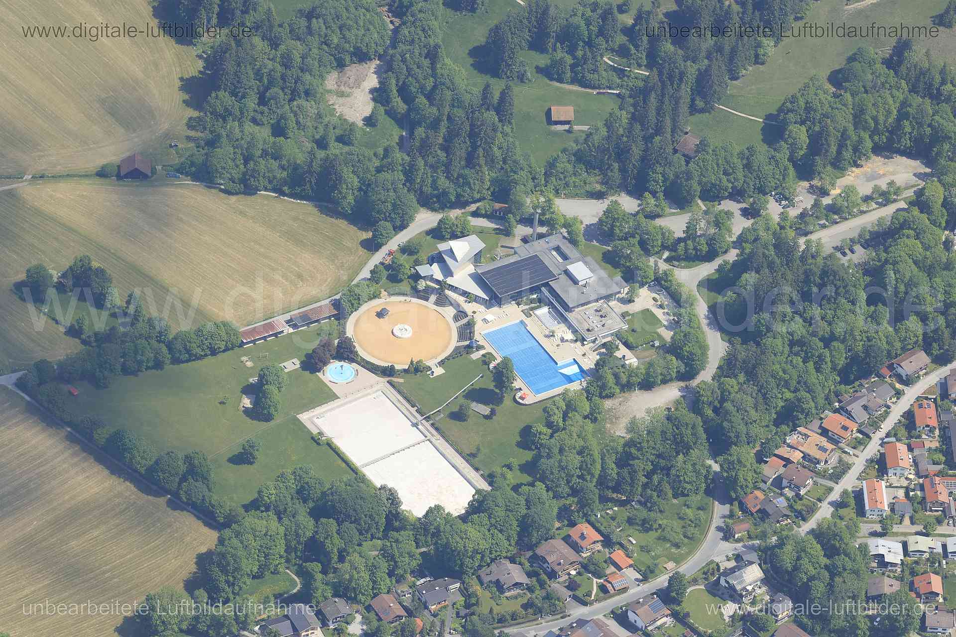 Luftaufnahme Garmisch-Partenkirchen in Garmisch-Partenkirchen | Oberbayern, Bayern